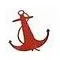 Yendys sail insignia, a red anchor